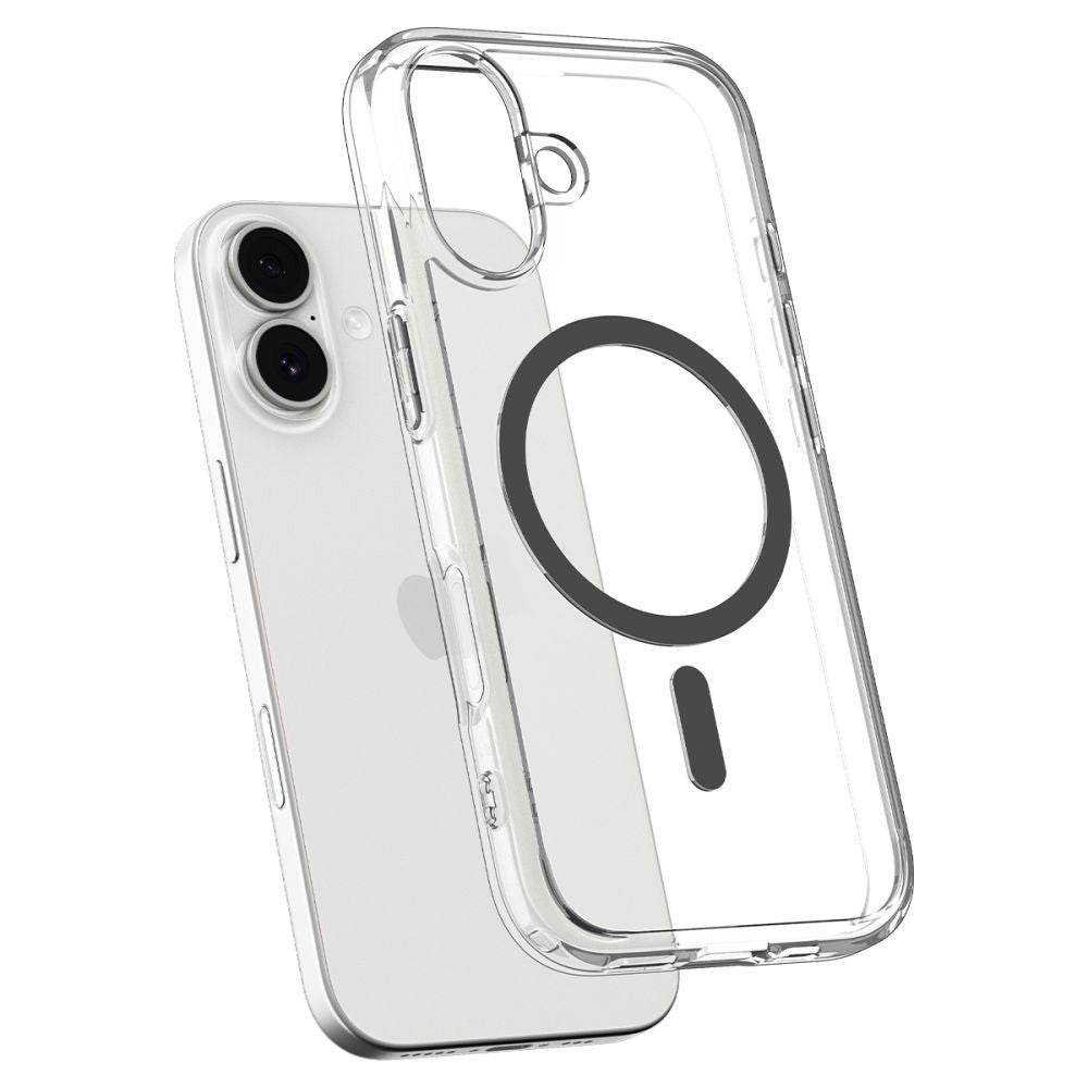Futrola MagSafe za Apple iPhone 17, Spigen, Ultra Hybrid, Siva
