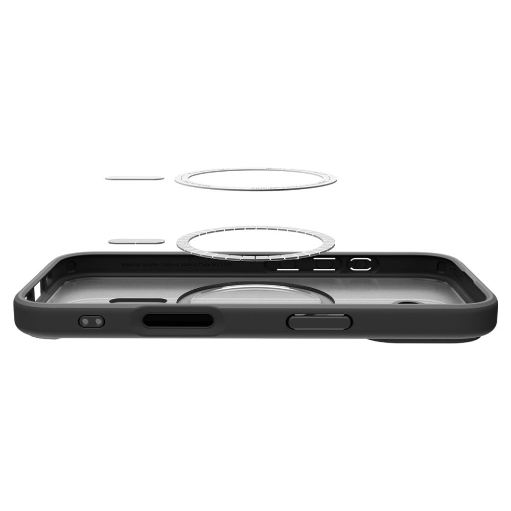 Futrola MagSafe za Apple iPhone 17, Spigen, Ultra Hybrid, Saten Crna