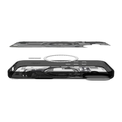 Futrola MagSafe za Apple iPhone 17, Spigen, Ultra Hybrid Zero One, Crna