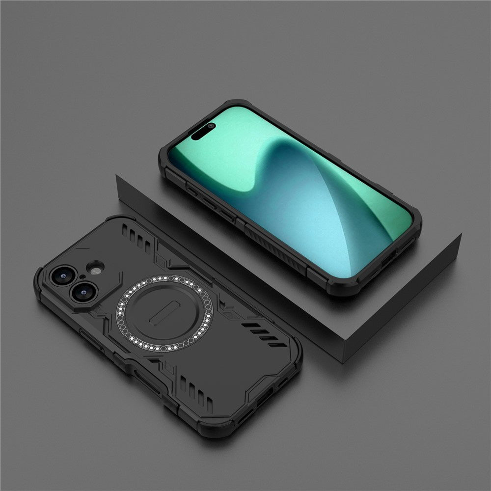 Futrola MagSafe za Apple iPhone 17, Techsuit, ArmorMag, Crna