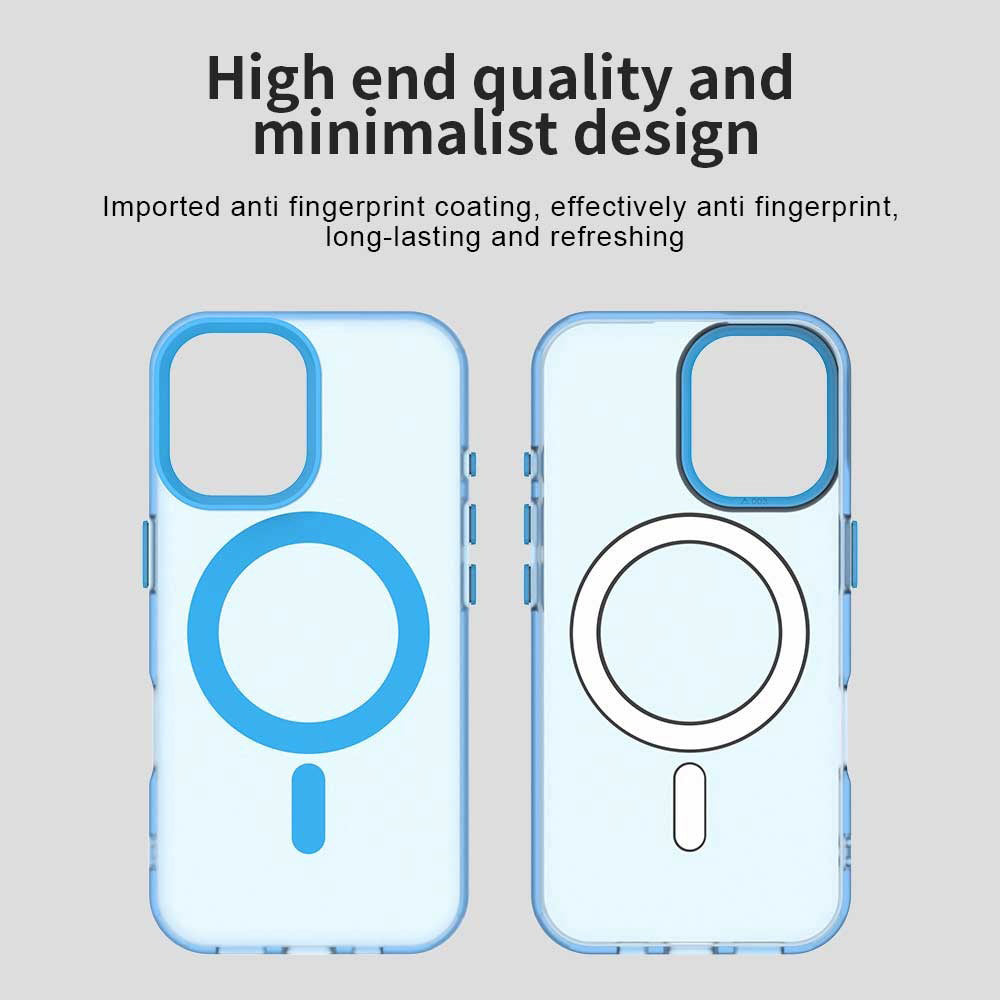 Futrola MagSafe za Apple iPhone 17, Techsuit, CandyCase, Plava