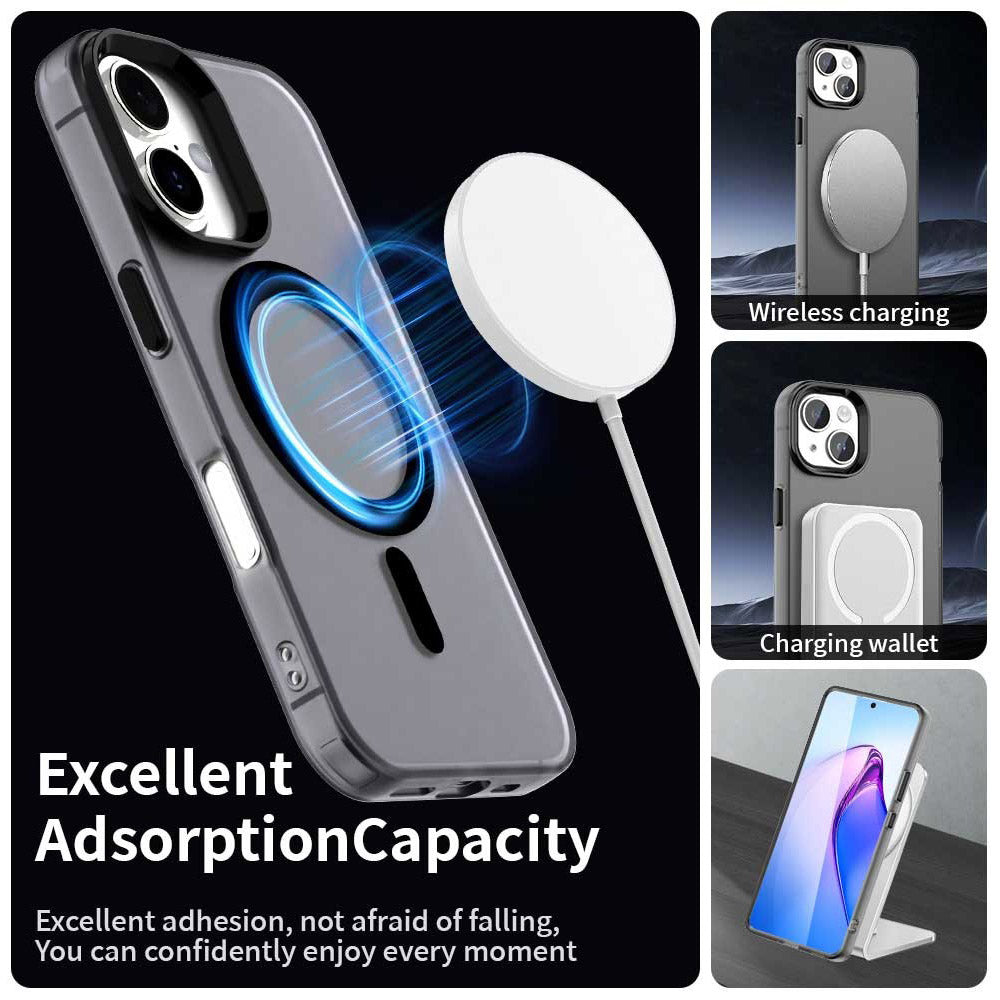 Futrola MagSafe za Apple iPhone 17, Techsuit, CandyCase, Crna