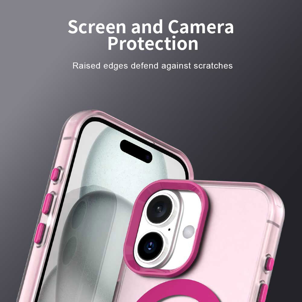 Futrola MagSafe za Apple iPhone 17, Techsuit, CandyCase, Roze