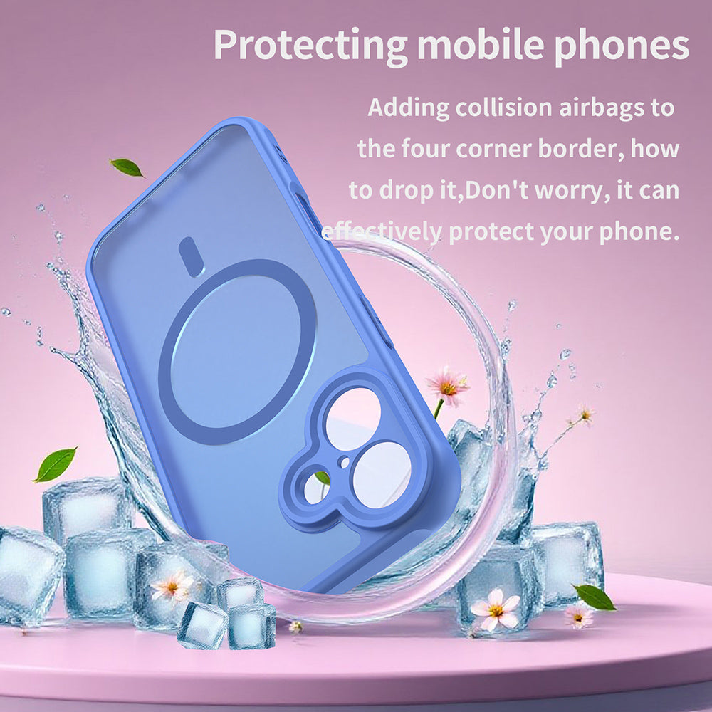 Futrola MagSafe za Apple iPhone 17, Techsuit, HaloFrost II, Plava