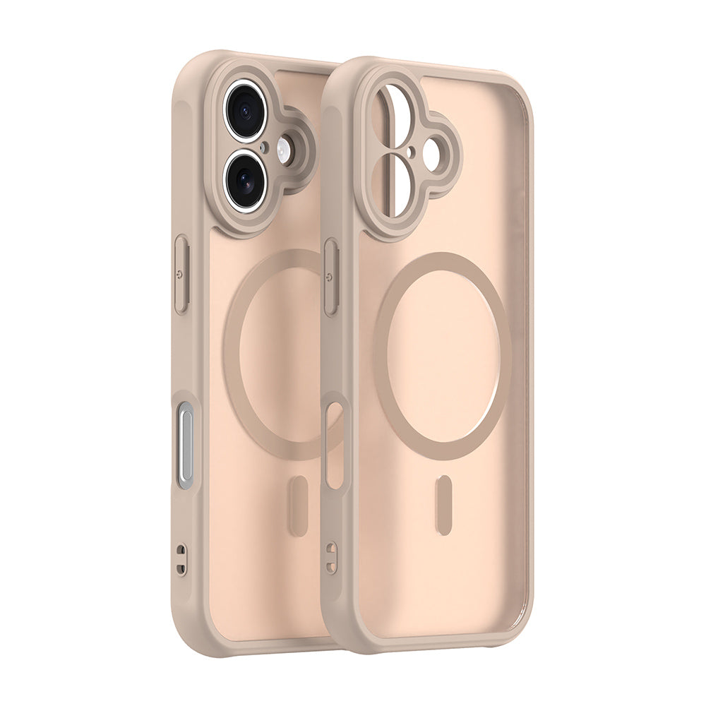 Futrola MagSafe za Apple iPhone 17, Techsuit, HaloFrost II, Zlatna