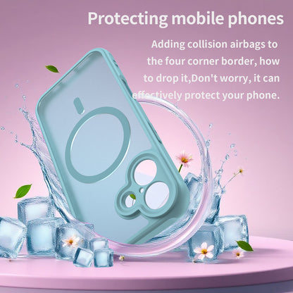 Futrola MagSafe za Apple iPhone 17, Techsuit, HaloFrost II, Svijetlo Zelena