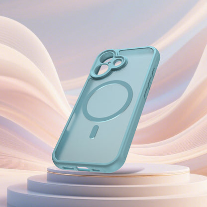 Futrola MagSafe za Apple iPhone 17, Techsuit, HaloFrost II, Svijetlo Zelena
