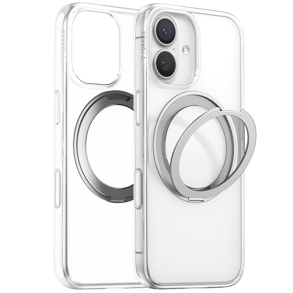 Futrola MagSafe za Apple iPhone 17, Torras, Ostand Pro, Transparenta