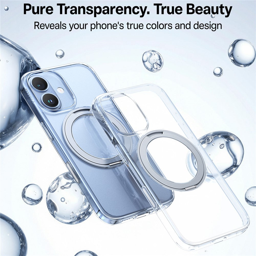 Futrola MagSafe za Apple iPhone 17, Torras, Ostand Pro, Transparenta