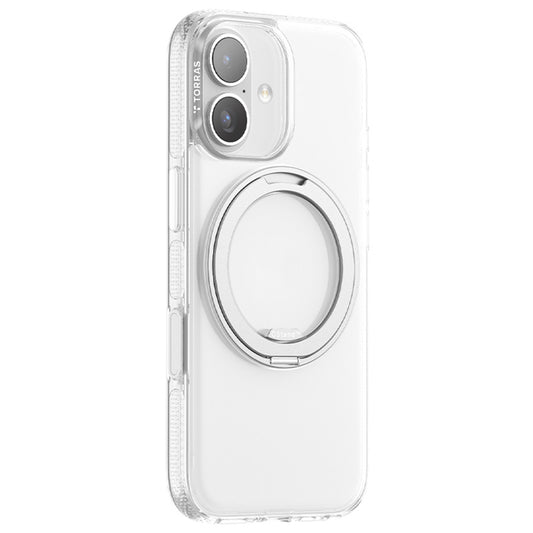 Husa MagSafe za Apple iPhone 17, Torras, Ostand R Fitness, Transparentna
