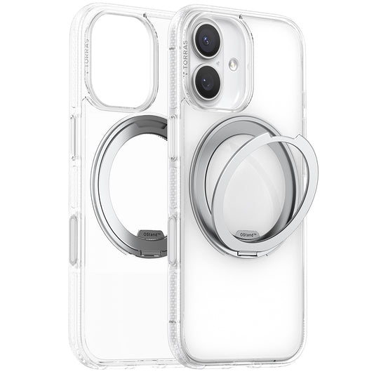 Husa MagSafe za Apple iPhone 17, Torras, Ostand R Fitness, Transparentna