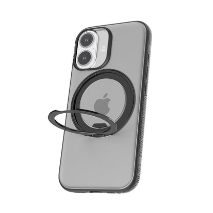 Husa MagSafe za Apple iPhone 17, Torras, Ostand R Fitness, Transparentna