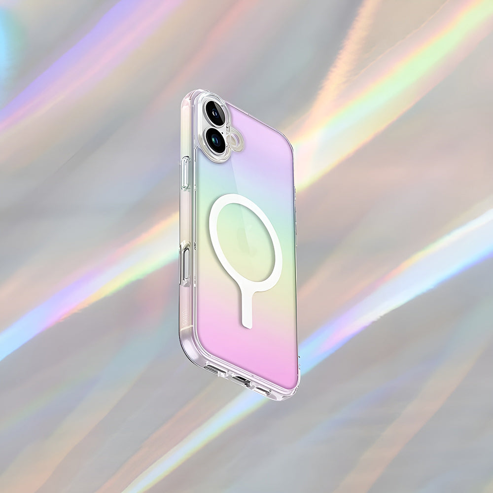 Futrola MagSafe za Apple iPhone 17, UNIQ, Iridescia MagClick, Višebojna