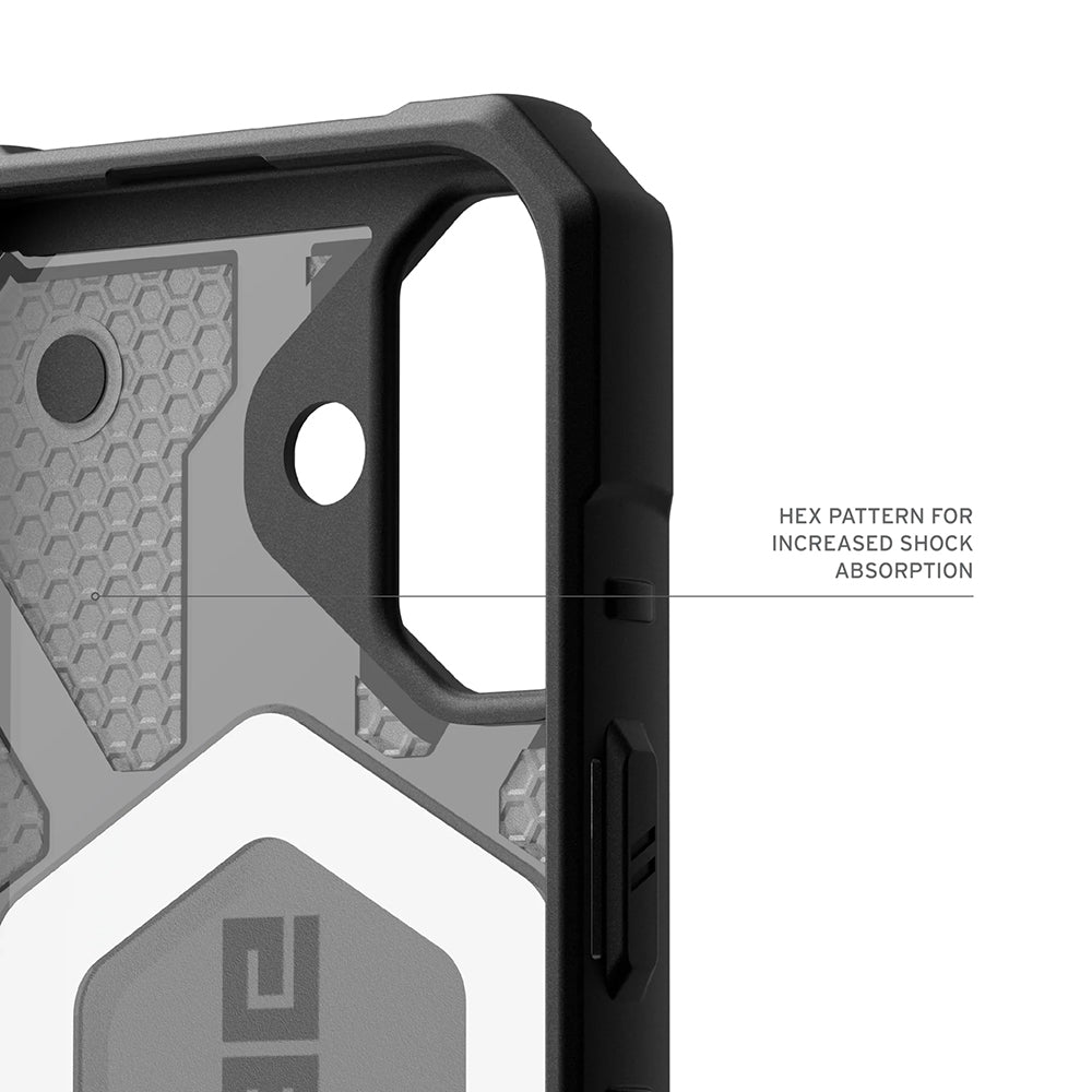 Futrola MagSafe za Apple iPhone 17, Urban Armor Gear, Pathfinder Clear, Siva