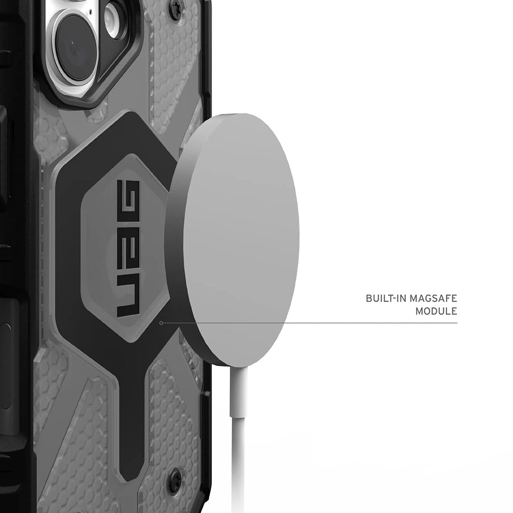 Futrola MagSafe za Apple iPhone 17, Urban Armor Gear, Pathfinder Clear, Siva