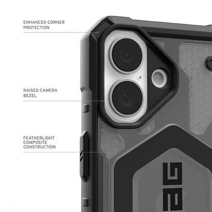 Futrola MagSafe za Apple iPhone 17, Urban Armor Gear, Pathfinder Clear, Siva