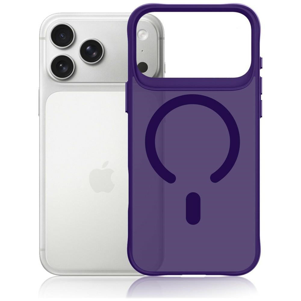 MagSafe maska za Apple iPhone 18 Pro / 17 Pro, 3MK, Smoke MagCase, ljubičasta