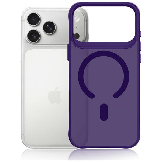 MagSafe maska za Apple iPhone 18 Pro / 17 Pro, 3MK, Smoke MagCase, ljubičasta