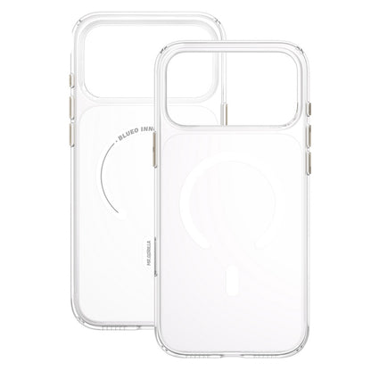 MagSafe maska za Apple iPhone 18 Pro / 17 Pro, Blueo, Crystal+ Anti-Drop, providna
