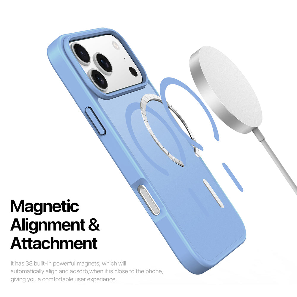 MagSafe maska za Apple iPhone 18 Pro / 17 Pro, DUX DUCIS, Yind, tamnocrvena