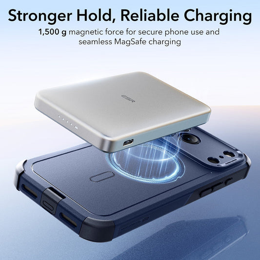 MagSafe futrola za Apple iPhone 18 Pro / 17 Pro, ESR, Cyber, Tamnoplava