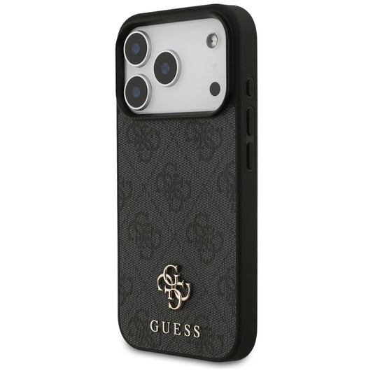 MagSafe futrola za Apple iPhone 18 Pro / 17 Pro, Guess, 4G Small and Classic, Crna