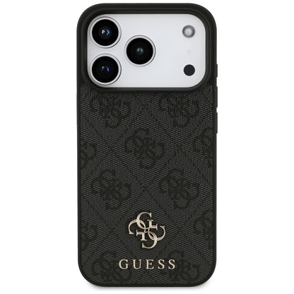 MagSafe futrola za Apple iPhone 18 Pro / 17 Pro, Guess, 4G Small and Classic Logo, Crna