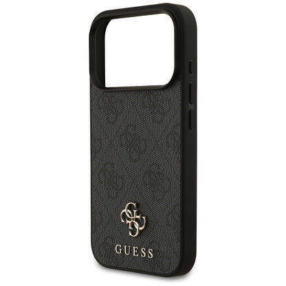 MagSafe futrola za Apple iPhone 18 Pro / 17 Pro, Guess, 4G Small and Classic Logo, Crna