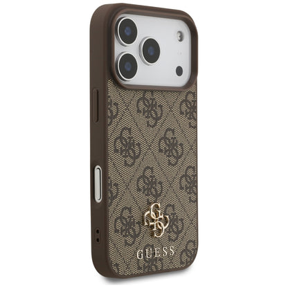 MagSafe futrola za Apple iPhone 18 Pro / 17 Pro, Guess, 4G Small and Classic, Braon