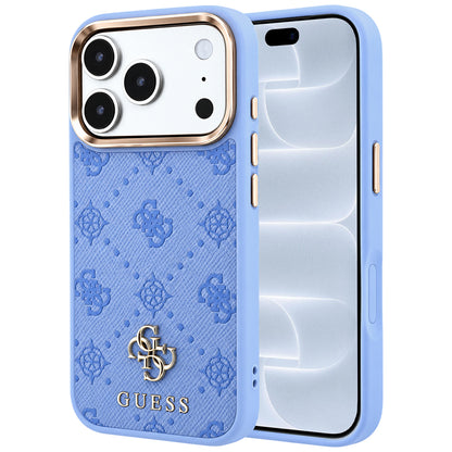 MagSafe futrola za Apple iPhone 18 Pro / 17 Pro, Guess, Peony 4G Small Logo, Plava