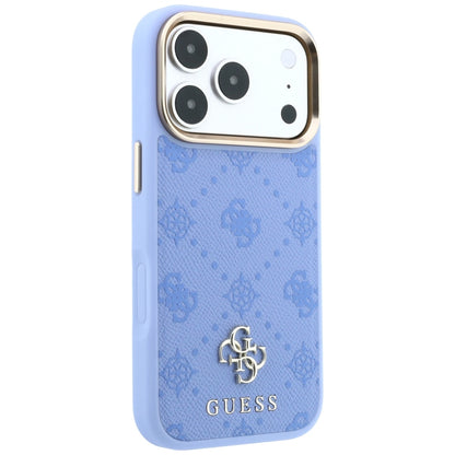 MagSafe futrola za Apple iPhone 18 Pro / 17 Pro, Guess, Peony 4G Small Logo, Plava