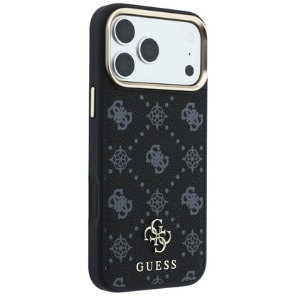 MagSafe futrola za Apple iPhone 18 Pro / 17 Pro, Guess, Peony 4G Small Logo, Crna