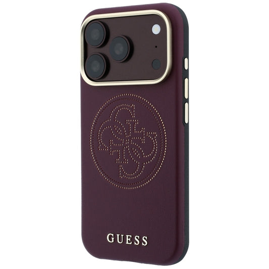 MagSafe futrola za Apple iPhone 18 Pro / 17 Pro, Guess, Perforated 4G, Bordo