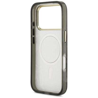 MagSafe futrola za Apple iPhone 18 Pro / 17 Pro, Guess, Python Pattern, Crna