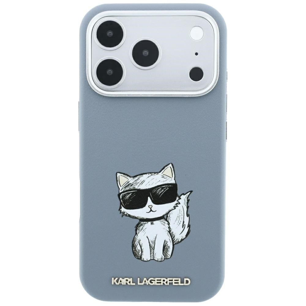 MagSafe futrola za Apple iPhone 18 Pro / 17 Pro, Karl Lagerfeld, Choupette Sketch, Plava