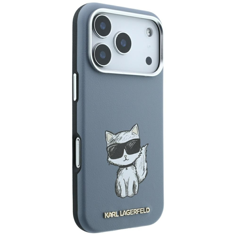 MagSafe futrola za Apple iPhone 18 Pro / 17 Pro, Karl Lagerfeld, Choupette Sketch, Plava
