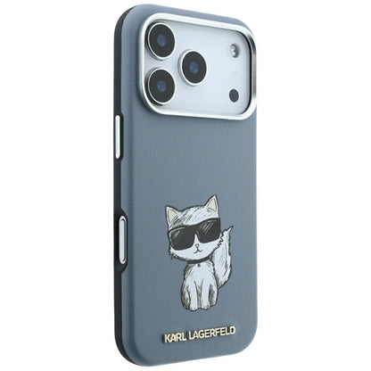 MagSafe futrola za Apple iPhone 18 Pro / 17 Pro, Karl Lagerfeld, Choupette Sketch, Plava