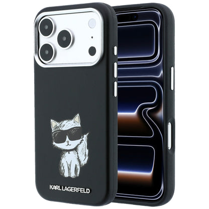 MagSafe futrola za Apple iPhone 18 Pro / 17 Pro, Karl Lagerfeld, Choupette Sketch, Crna