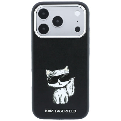 MagSafe futrola za Apple iPhone 18 Pro / 17 Pro, Karl Lagerfeld, Choupette Sketch, Crna