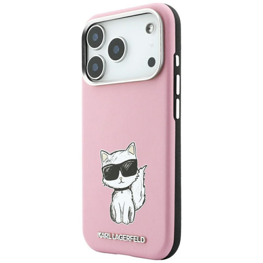 MagSafe futrola za Apple iPhone 18 Pro / 17 Pro, Karl Lagerfeld, Choupette Sketch, Roze