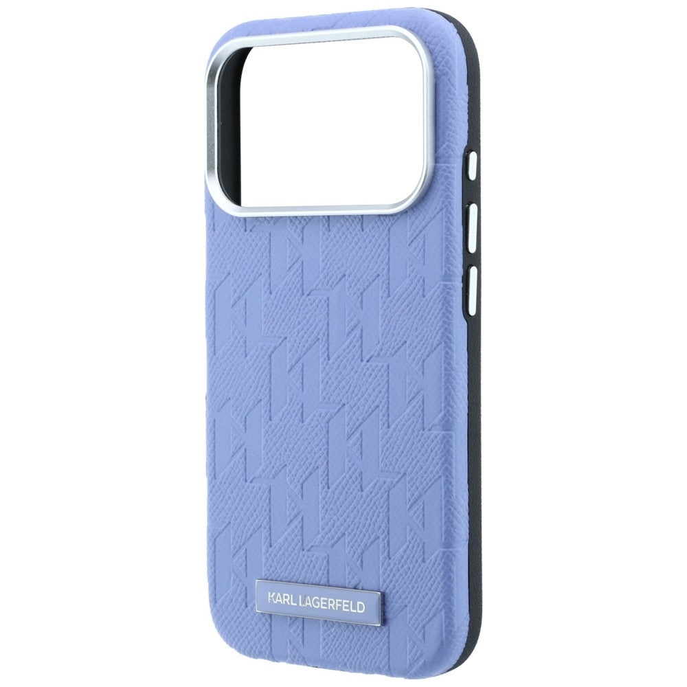 MagSafe futrola za Apple iPhone 18 Pro / 17 Pro, Karl Lagerfeld, Grained Mono Resin Logo, Plava