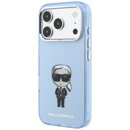 MagSafe futrola za Apple iPhone 18 Pro / 17 Pro, Karl Lagerfeld, HC IML Ikonik Sketch Print, Plava