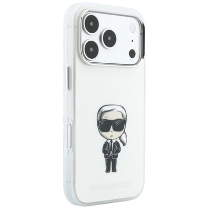 MagSafe futrola za Apple iPhone 18 Pro / 17 Pro, Karl Lagerfeld, HC IML Ikonik Sketch Print, Bež