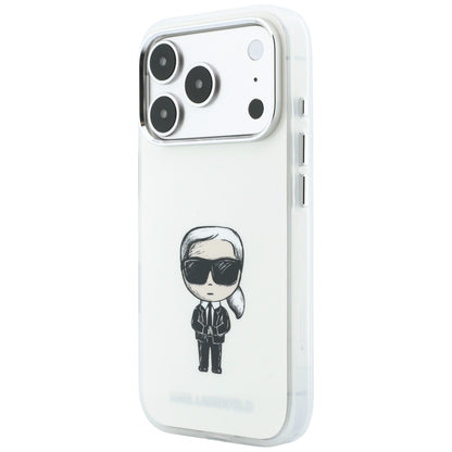 MagSafe futrola za Apple iPhone 18 Pro / 17 Pro, Karl Lagerfeld, HC IML Ikonik Sketch Print, Bež