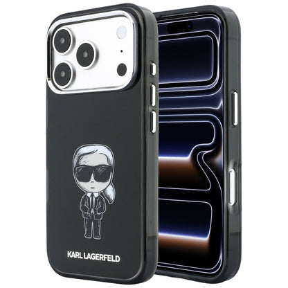 MagSafe futrola za Apple iPhone 18 Pro / 17 Pro, Karl Lagerfeld, HC IML Ikonik Sketch Print, Crna