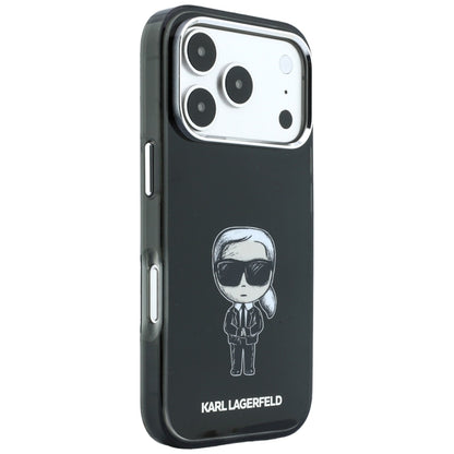 MagSafe futrola za Apple iPhone 18 Pro / 17 Pro, Karl Lagerfeld, HC IML Ikonik Sketch Print, Crna