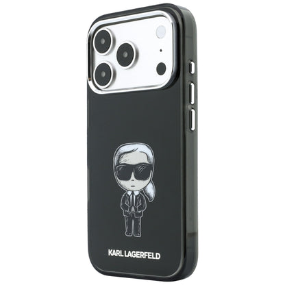 MagSafe futrola za Apple iPhone 18 Pro / 17 Pro, Karl Lagerfeld, HC IML Ikonik Sketch Print, Crna
