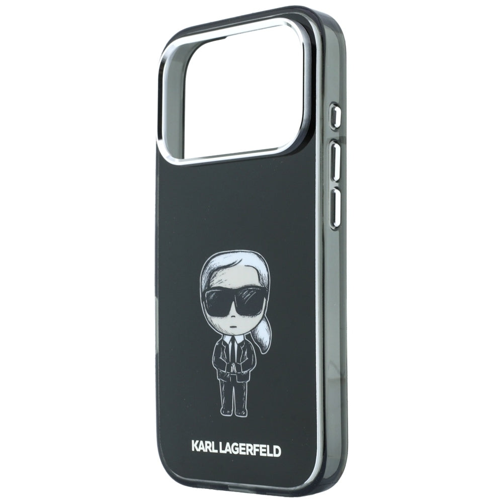 MagSafe futrola za Apple iPhone 18 Pro / 17 Pro, Karl Lagerfeld, HC IML Ikonik Sketch Print, Crna