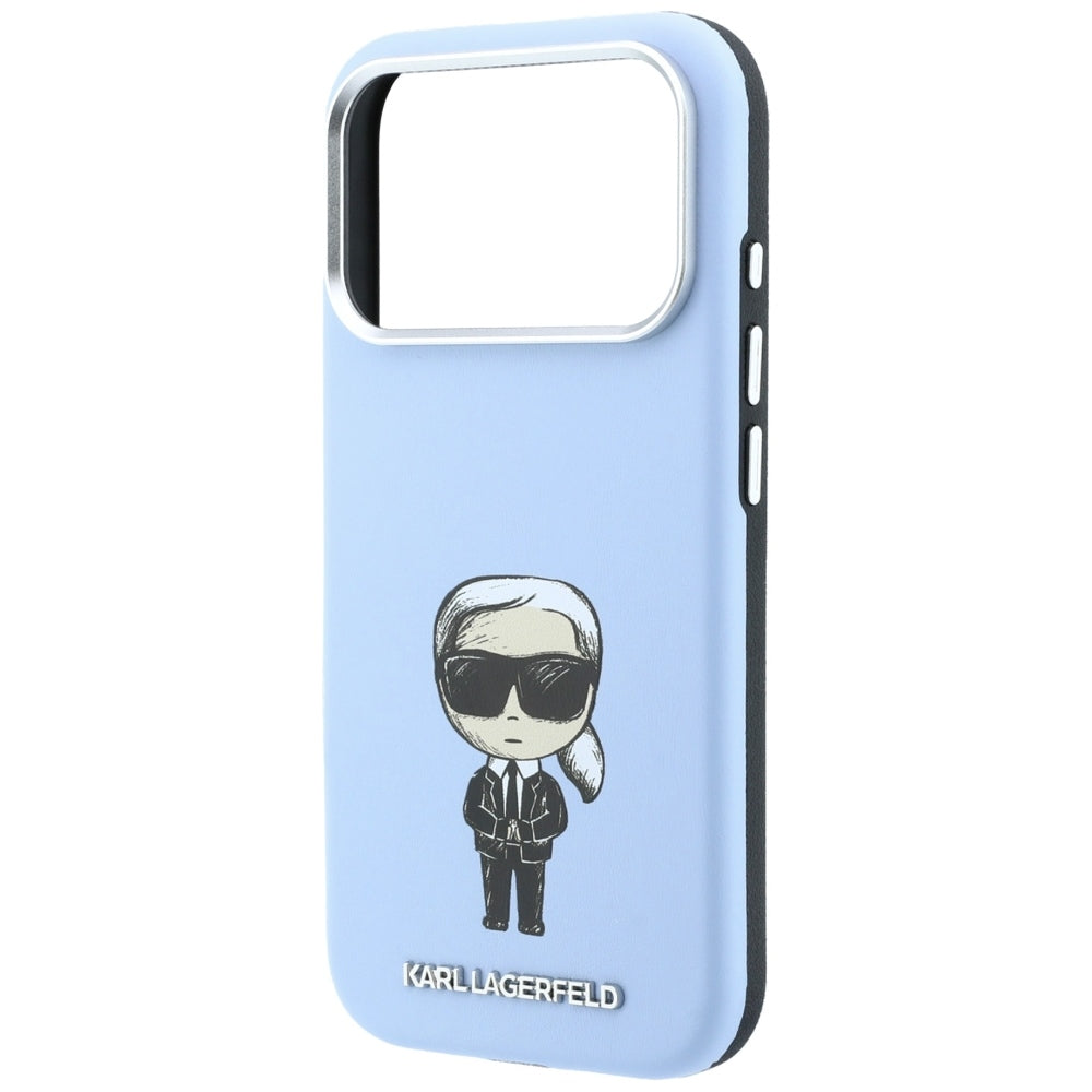 MagSafe futrola za Apple iPhone 18 Pro / 17 Pro, Karl Lagerfeld, Ikonik Sketch, Plava