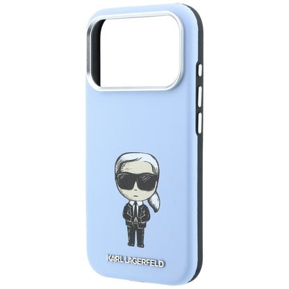 MagSafe futrola za Apple iPhone 18 Pro / 17 Pro, Karl Lagerfeld, Ikonik Sketch, Plava